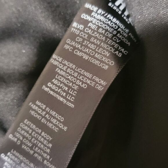 Frye Leather Biker Jacket - Picture 9 of 9